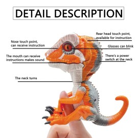 Ulinca Dinosaurs for Boys - Untamed T-Rex - Interactive Collectible Dinosaur Mini for Girls - Ironjaw