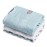 ONLYCUBBYA Muslin Baby Quilt 100% Cotton Newborn Blanket 47 X 47 2 Layers Muslin Swaddle for Boy and Girl (Ocean Series)