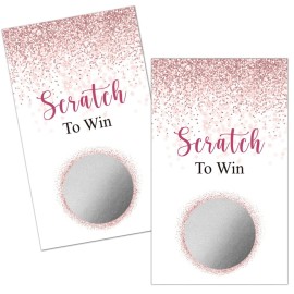 Haizct 50 Pack Rose Gold Blank Gift Certificate Scratch Off Cards for Small Business, Spa Beauty Makeup Hair Salon, Bridal Shower, Baby Shower, Country Wedding(Rose Gold) Silver-GK083 Haizct 50 Pack Rose Gold Blank Gift Certificate Scratch Off Cards for Small Business, Spa Beauty Makeup Hair Salon, Bridal Shower, Baby Shower, Country Wedding(Rose Gold) Silver-GK083