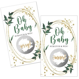 Haizct 50 Pack Watercolor plantsBlank Gift Certificate Scratch Off Cards for Small Business, Spa Beauty Makeup Hair Salon, Bridal Shower, Baby Shower, Wedding Shower Ideas (Oh, Baby)-GK099 Haizct 50 Pack Watercolor plantsBlank Gift Certificate Scratch Off Cards for Small Business, Spa Beauty Makeup Hair Salon, Bridal Shower, Baby Shower, Wedding Shower Ideas (Oh, Baby)-GK099