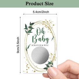 Haizct 50 Pack Watercolor plantsBlank Gift Certificate Scratch Off Cards for Small Business, Spa Beauty Makeup Hair Salon, Bridal Shower, Baby Shower, Wedding Shower Ideas (Oh, Baby)-GK099 Haizct 50 Pack Watercolor plantsBlank Gift Certificate Scratch Off Cards for Small Business, Spa Beauty Makeup Hair Salon, Bridal Shower, Baby Shower, Wedding Shower Ideas (Oh, Baby)-GK099