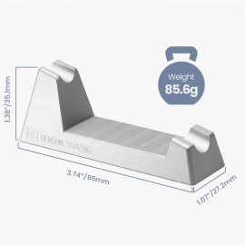 The Henson Razor Stand - Lightweight and Highly Durable Safety Razor Stand for Men and Women - Aluminum Razor Holder Designed for Henson AL13, Henson AL13-M, Henson Ti22