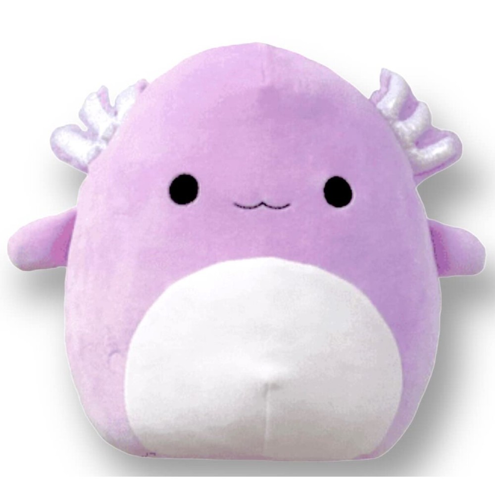 Squishmallows 7 Inch Purple Monica Axolotl Plush - Easter Squad Stuffed Animal Toy