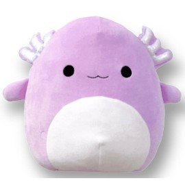 Squishmallows 7 Inch Purple Monica Axolotl Plush - Easter Squad Stuffed Animal Toy