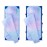 Wake In Cloud - Cot Nap Mat with Pillow and Blanket, for Toddler Kids Girls in Daycare Kindergarten Preschool Pre K with Elastic Corner Straps, Cute Mermaids Theme, Purple Blue