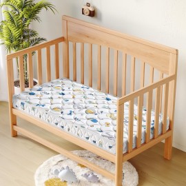 Letmxiu Premium 5 Crib Mattress and Toddler Mattress, Dual-Sided and Firm, Hypoallergenic Crib Mattress, Fits Standard Full-Size Crib and Toddler Bed