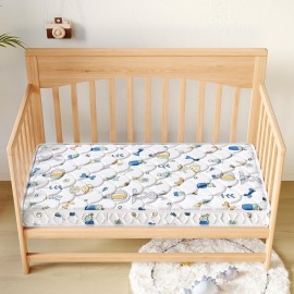 Letmxiu Premium 5 Crib Mattress and Toddler Mattress, Dual-Sided and Firm, Hypoallergenic Crib Mattress, Fits Standard Full-Size Crib and Toddler Bed