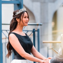 ANBALA Tiara Crystal Crown Silver Tiaras for Women Princess Crown for Women Girls Crowns for Birthda, Halloween, Wedding Prom, Bridal Party, Pageant