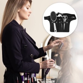 VOCOSTE Hairstylist Waist Belt, Barber Hair Stylist Tools Storage Canvas Waist Belt, Hairdresser Scissor Apron Belt, Canvas, Black VOCOSTE Hairstylist Waist Belt, Barber Hair Stylist Tools Storage Canvas Waist Belt, Hairdresser Scissor Apron Belt, Canvas, Black