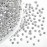 Beadsland Flatback Rhinestones Bulk,14400PCS White Rhinestones for Nails Crafts Clothes DIY Decoration, Crystal, SS20, 4.6-4.8mm