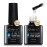 Gelike EC UV 6 in 1 Gel Nail Glue and Top Coat Kit No Wipe for Press-On Nails Gel-X Extensions Builder Gel Blooming No Pop-Off Low Odor Hema-Free Acrylic False Tips DIY at Home & Salon Art