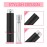 KOIBITO 8ML/4PCS Portable Mini Perfume Atomizer Spray Bottles, Refillable Empty Sprayer for Travel, One-hand Operation Possible Pocket Cologne Spray Bottle (4 Colors)
