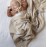Unisex Cozy Receiving Swaddle Cuddle Stroller Crib Stroller 100% Fine Loomed Cotton Blanket - Quilt Blanket for Newborns, Infants Toddler, Boys and Girls (Llama - Cream)