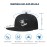 Skull Skateboards Hat Skeleton Hand Skating Theme Flat Bill Hats for Men Snap Backpack Mens Hats and Caps Cool Snapback Baseball Cap for Boys Teens Youth Hip Hop Outdoor Classic Gift for Skaters