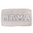 ACAMAL Chenille Letter Bag Mama Gift Makeup Bag Nylon Cosmetic Bag with Varsity Patch Makeup Pouch Bag Gift Toiletry Bag For Travel
