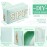 Sanwuta 9 Pcs Makeup Bags Bulk PU Double Zippers Cosmetic Bag Makeup Toiletry Pouch Portable Travel Organizers Case for Women Bachelorette Party End of The Year Bridesmaid Gift(Mint Green)