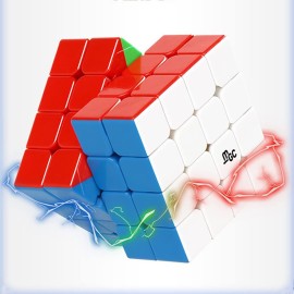 HELLOCUBE YJ MGC 4x4 Magnetic Stickerless Speed Cube 4X4X4 Cube Puzzle