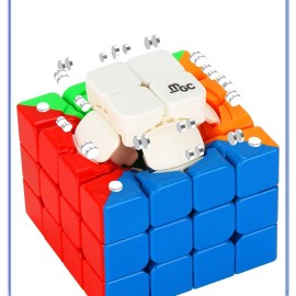 HELLOCUBE YJ MGC 4x4 Magnetic Stickerless Speed Cube 4X4X4 Cube Puzzle