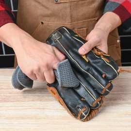 Rhino Wax - Baseball Glove Oil 8 oz - Softens and Hydrates Leather Fibers - Improves Ball Gloves Flexibility and Performance - Break in Mitts Fast - Natural Ingredients - Proudly Made in The USA