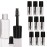 COSIDEA 10PCS Empty Mini 3ml mascara tubes and wand for castor oil, Small Sample Size Eyelash Growth packing Tube container (10)