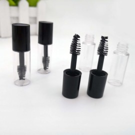 COSIDEA 10PCS Empty Mini 3ml mascara tubes and wand for castor oil, Small Sample Size Eyelash Growth packing Tube container (10)