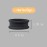 Black Hair Ties for Women Girls, Big Hair Scrunchies Elastics Bands Elastic Hair Tie Ropes Ponytail Holders for Thick Heavy Long or Curly Hair 20 PCS