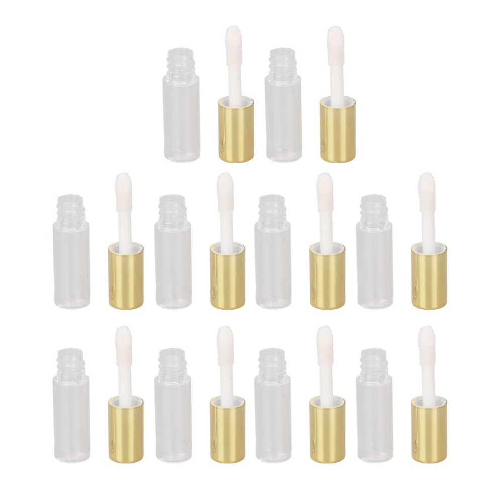 1.2ML Empty Lip, Gloss Tubes Gold Transparent Sealed Small Lip Gloss Tube Travel Dispensing Tube for DIY Lip Gloss 1.2ML Empty Lip, Gloss Tubes Gold Transparent Sealed Small Lip Gloss Tube Travel Dispensing Tube for DIY Lip Gloss