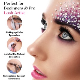 My Lash Tools - New Fiber Tip Lash Tweezers for Eyelash Extensions Tweezers SET OF 2 Mini Isolation & Microgrip Tip Curved Volume Tweezers Japanese Steel Lashing Tweezer (Gold & Rose Gold Set) My Lash Tools - New Fiber Tip Lash Tweezers for Eyelash Extensions Tweezers SET OF 2 Mini Isolation & Microgrip Tip Curved Volume Tweezers Japanese Steel Lashing Tweezer (Gold & Rose Gold Set)