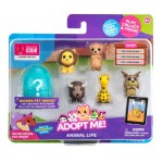 Adopt Me! Pets Multipack Animal Life - Hidden Pet - Top Online Game, Exclusive Virtual Item Code Included - Fun Collectible Toys for Kids