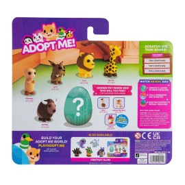 Adopt Me! Pets Multipack Animal Life - Hidden Pet - Top Online Game, Exclusive Virtual Item Code Included - Fun Collectible Toys for Kids