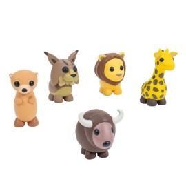 Adopt Me! Pets Multipack Animal Life - Hidden Pet - Top Online Game, Exclusive Virtual Item Code Included - Fun Collectible Toys for Kids