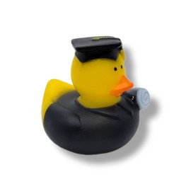 Cool Holiday Rubber Ducks (2) Standard Size. (12 Pack) Cute Duck Bath Tub Pool Toys. (Graduation Rubber Ducks)
