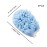 2 Pcs Bath Shower Pouf Sponge 2 in 1 Exfoliating Mesh Pouf Sponge Loofah Bath Glove with Elastic Hand Strap for Women Men Kid Bathroom