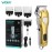 VGR Hair Clipper Professional Hair Trimmer Cordless Hair Cutting Machine Rechargeable Barber LED Display Clipper for Men V-652