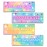 4 Pieces Tie Dye Decor Kids Room Wall Decor Wooden Sign - Motivational Wall Art For Kids Room Nursery Playroom Classroom - You Are Loved You Are Brave You Are Kind You Are Smart(Sign-04)