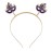 NVENF Mardi Gras Headband Rhinestone Fleur De Lis Hairband Carnival Letter Mask Hair Hoop Costume Party Hair Accessory (Mardi Gras 2)