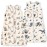 TOTBASIC Baby Sleep Sack 0-3-6 Months Light Wearable Blanket for Babies with 2-Way Zippers, 0.5 TOG Premium Soft Breathable Sleeping Bag for Baby Boys Girls 2-Pack
