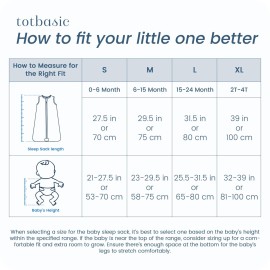 TOTBASIC Baby Sleep Sack 0-3-6 Months Light Wearable Blanket for Babies with 2-Way Zippers, 0.5 TOG Premium Soft Breathable Sleeping Bag for Baby Boys Girls 2-Pack