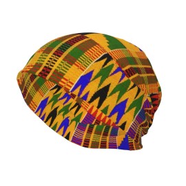 MANQINF African Slouchy Beanie Hat Unisex Warm Winter Hat Knit Beanie Skull Cap for Men Women