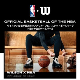 WILSON NBA Forge Pro UV Indoor/Outdoor Basketball - Size 7-29.5, Sand