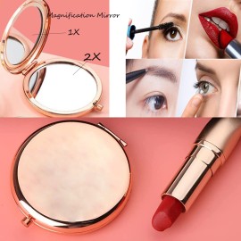 LQRI Mary Movie Compact Mirror Mary Quote Gift Umbrella Fans Gift Makeup Mirror Inspirational Gifts (Mary)