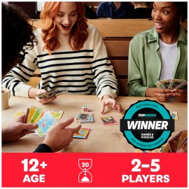 Spin Master Games, Dumb Ways to Die, The Viral Meme Card Game from YouTube and TikTok, Survival Strategy Fun, 2-5 Players, for Ages 12 & Up