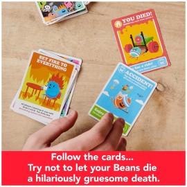 Spin Master Games, Dumb Ways to Die, The Viral Meme Card Game from YouTube and TikTok, Survival Strategy Fun, 2-5 Players, for Ages 12 & Up