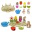 KIDS PREFERRED Peter Rabbit Garden Wooden Montessori Activity Stacker with 12 Wooden Interactive Pieces for Babies, Toddlers and Kids Based on The Beatrix Potter Books