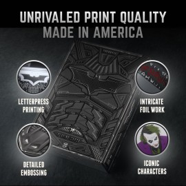 theory11 The Dark Knight Trilogy Premium Playing Cards - Officially Licensed Batman Theme Deck
