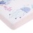 NoJo Mermaid Lagoon Pink, Blue, and White Come with me to The Sea 100% Cotton Photo Op Fitted Crib Sheet