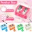 5 Pack Makeup Pencil Sharpener Plastic Lip Liner Pencil Eyeliner Sharpener Cosmetic Manual Tools for Eyeliner(Multi Colors)