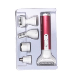 ZJchao for Women, 5 in 1 Lady Hair Removal Trimmers Waterproof Mini Women Electric Pubic Hair Trimmer for Legs Arm Armpit Bikini Line USB Lady Clipper Groomer Rose Red ZJchao for Women, 5 in 1 Lady Hair Removal Trimmers Waterproof Mini Women Electric Pubic Hair Trimmer for Legs Arm Armpit Bikini Line USB Lady Clipper Groomer Rose Red