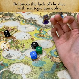 The Lord of The Rings: Adventure to Mount Doom | Family Game | Cooperative Game | Strategy Game