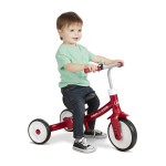 Toddler Bike, Kids Bike, Tricycle Toddler Toys for Ages 2-4, Baby Toy, Radio Flyer Triple Play Trike, for Ages 1-3 Years, Red